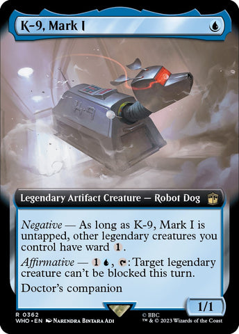 {R} K-9, Mark I (Extended Art) [Doctor Who][WHO 362]