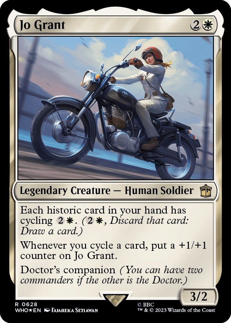 {R} Jo Grant (Surge Foil) [Doctor Who][WHO 628]