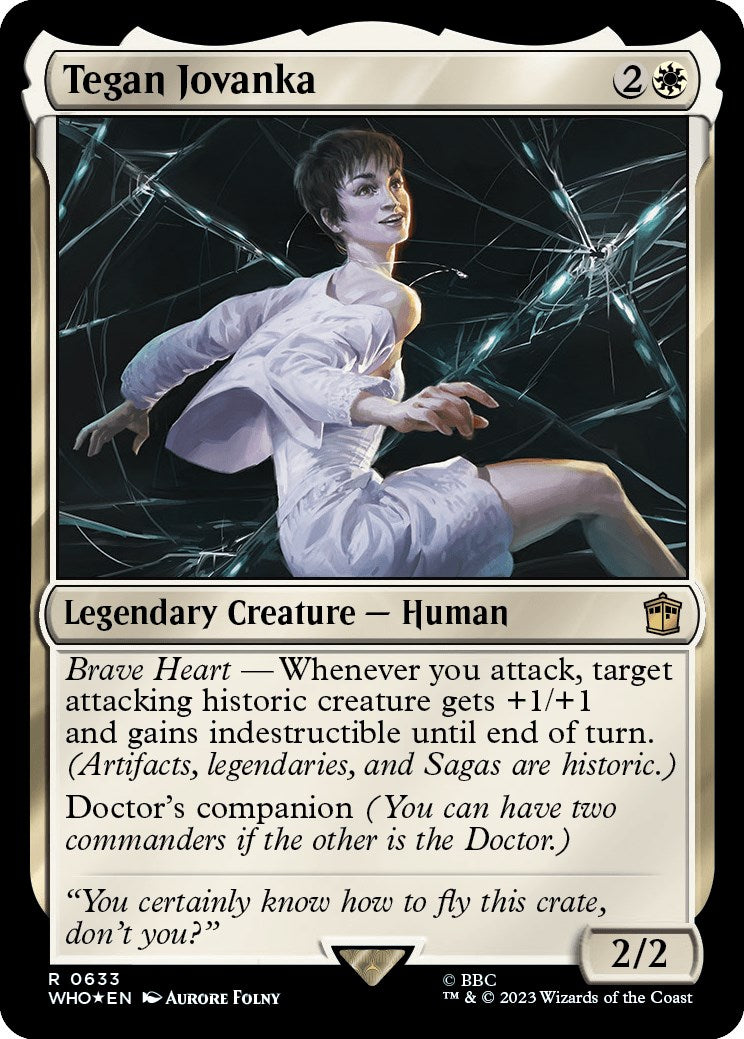 {R} Tegan Jovanka (Surge Foil) [Doctor Who][WHO 633]