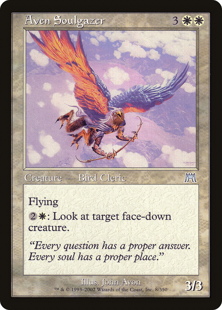 {C} Aven Soulgazer [Onslaught][ONS 008]