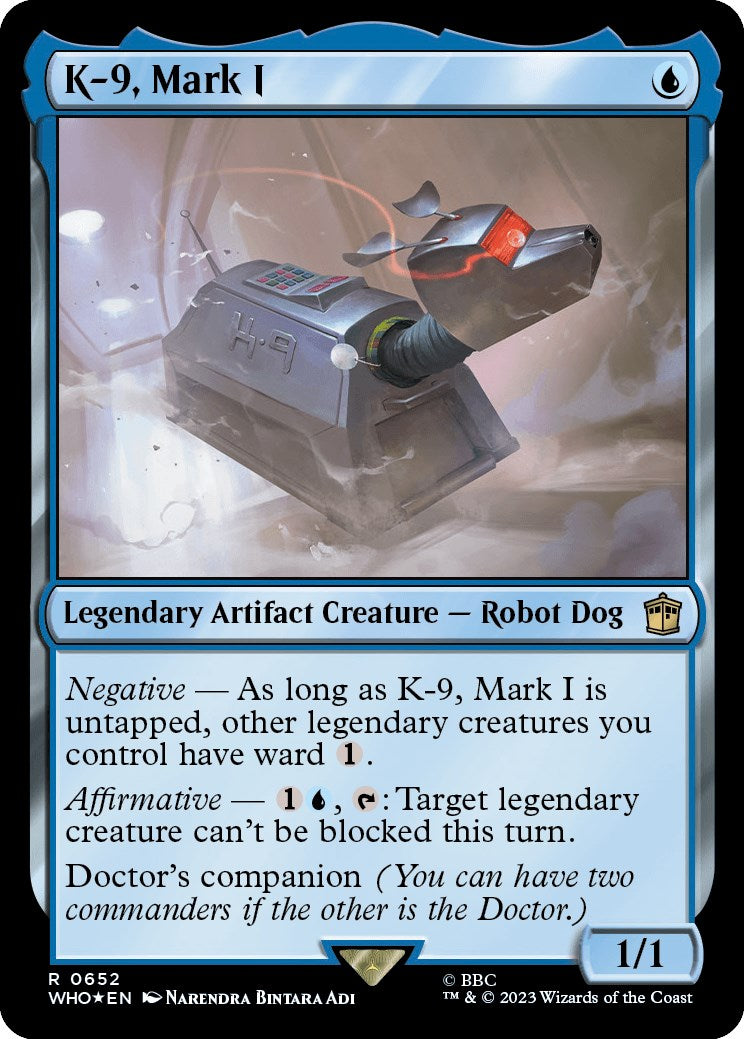 {R} K-9, Mark I (Surge Foil) [Doctor Who][WHO 652]