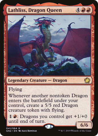 {R} Lathliss, Dragon Queen [Game Night 2019][GN2 041]