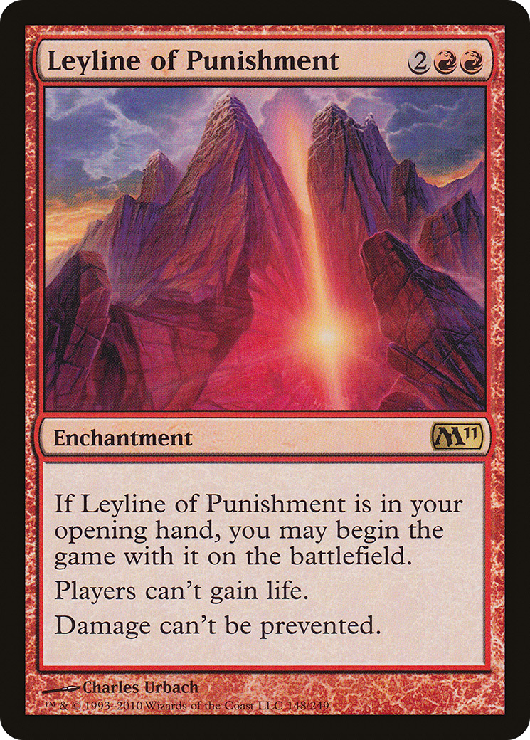 {R} Leyline of Punishment [Magic 2011][M11 148] - Misty Mountain Games