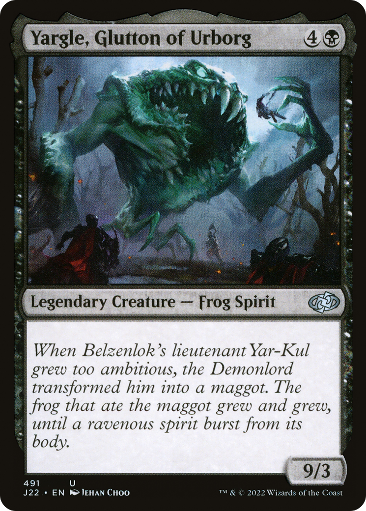 {C} Yargle, Glutton of Urborg [Jumpstart 2022][J22 491]