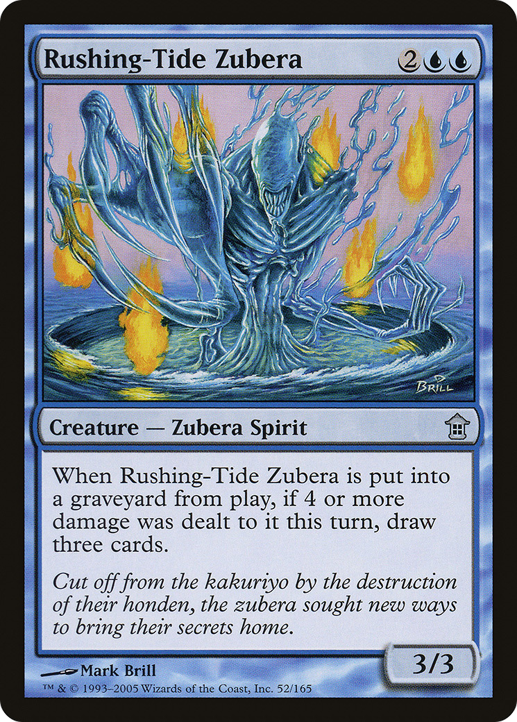 {C} Rushing-Tide Zubera [Saviors of Kamigawa][SOK 052]