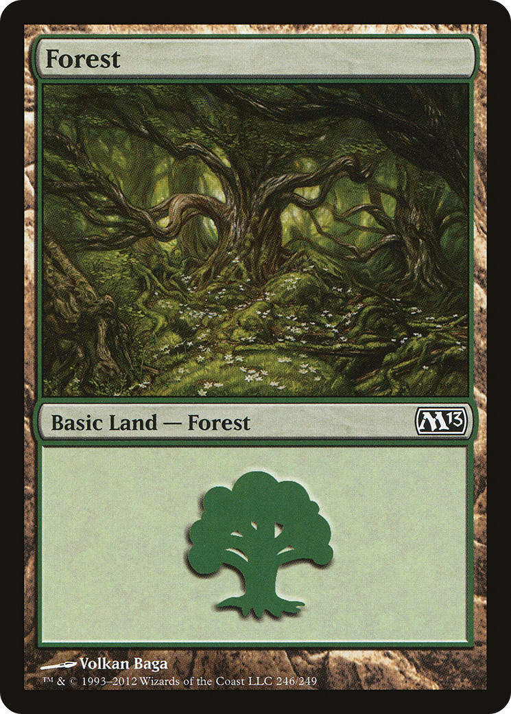 {B}[M13 246] Forest (246) [Magic 2013]
