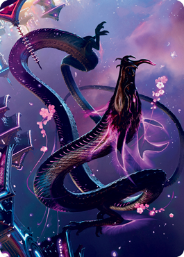 {A} Junji, the Midnight Sky 1 Art Card [Kamigawa: Neon Dynasty Art Series][ANEO 038]