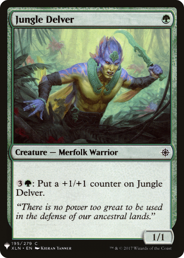 {C} Jungle Delver [Mystery Booster][LS XLN 195]