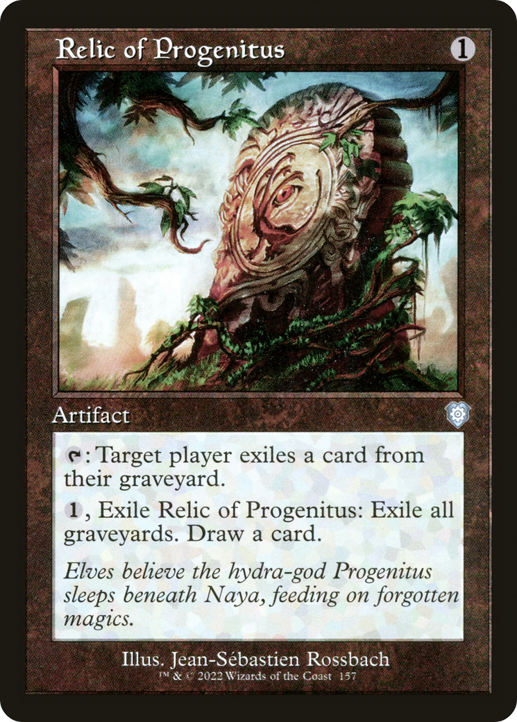 {C} Relic of Progenitus (Retro) [The Brothers' War Commander][BRC 157]