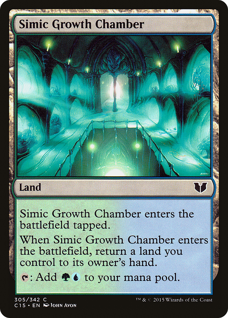 {C} Simic Growth Chamber [Commander 2015][C15 305]