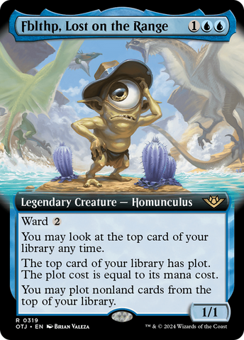 {@R} Fblthp, Lost on the Range (Extended Art) [Outlaws of Thunder Junction][OTJ 319]