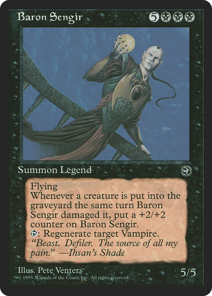 {R} Baron Sengir [Homelands][HML 041] - Misty Mountain Games