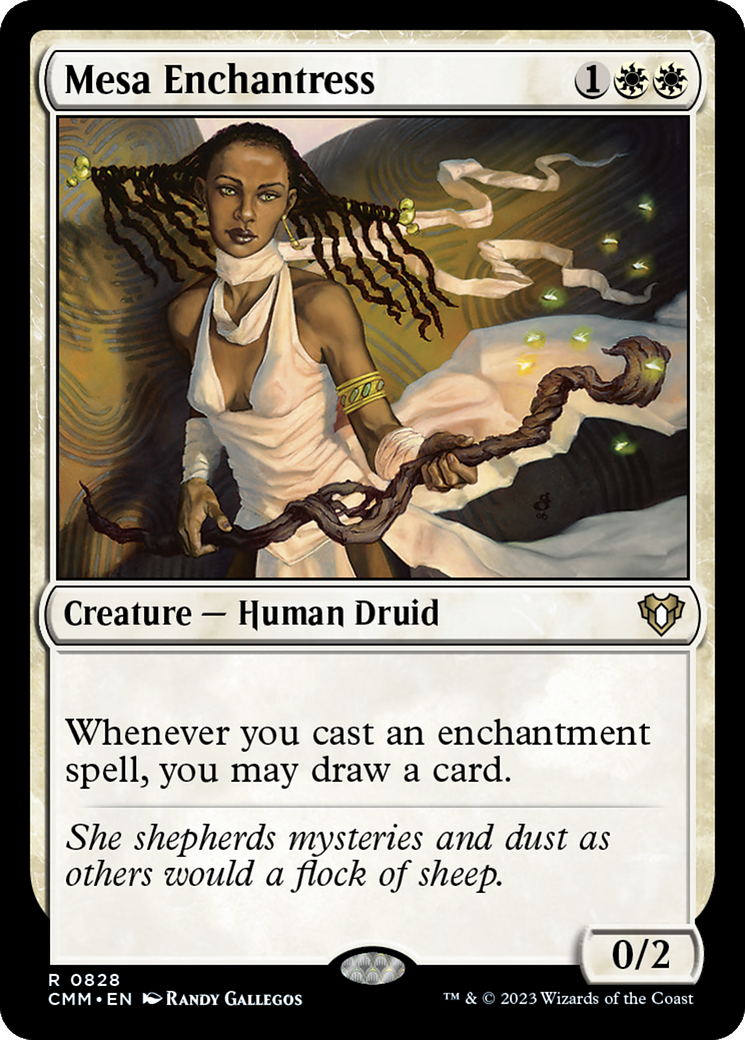 {R} Mesa Enchantress [Commander Masters][CMM 828]