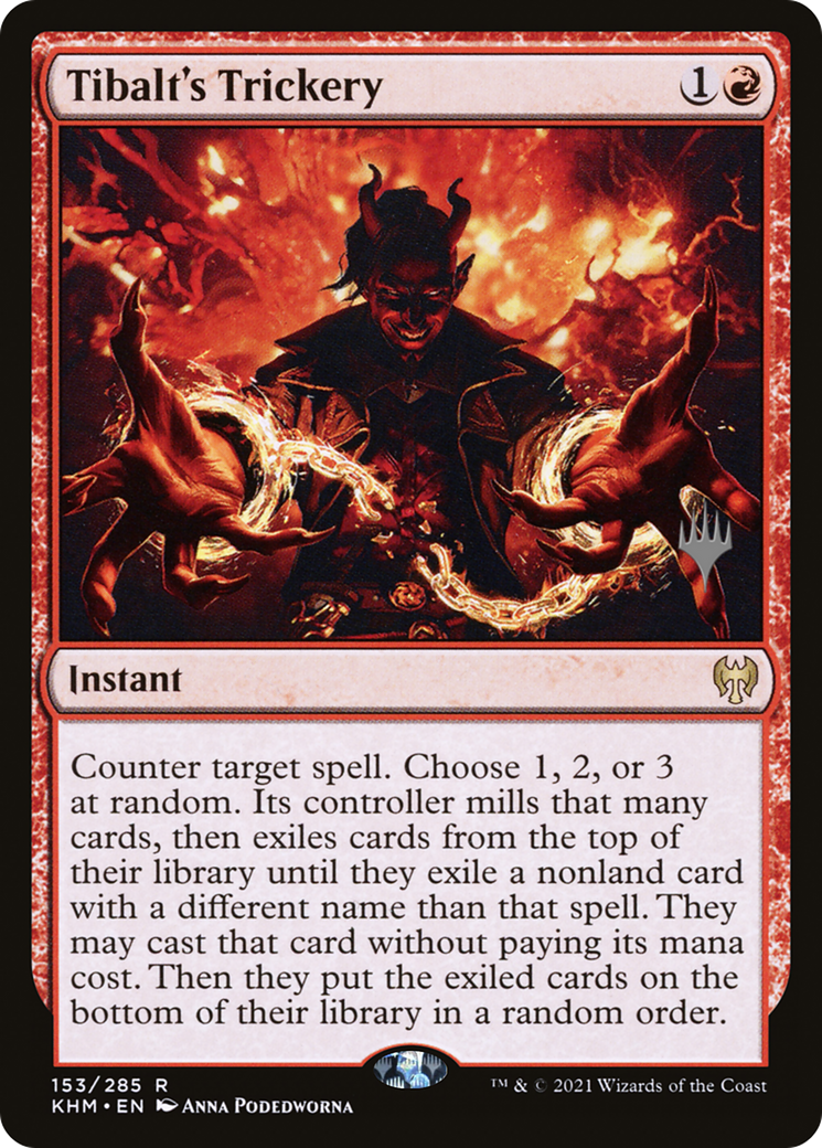 {R} Tibalt's Trickery (Promo Pack) [Kaldheim Promos][PP KHM 153]