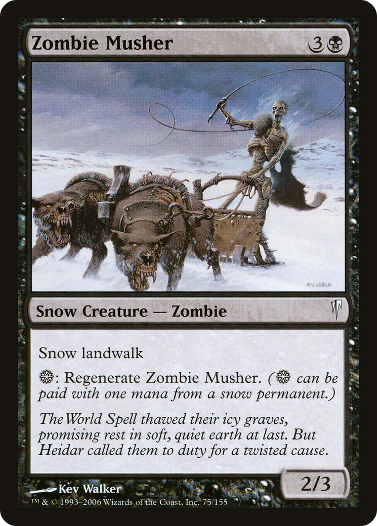 {C} Zombie Musher [Coldsnap][CSP 075]