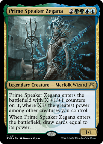 {R} Prime Speaker Zegana [Ravnica Remastered][RVR 211]
