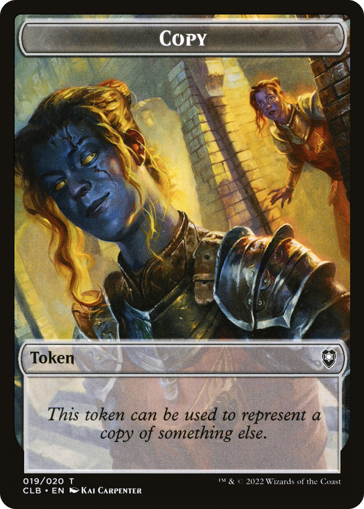 {T} Copy Token [Commander Legends: Battle for Baldur's Gate Tokens][TCLB 019]