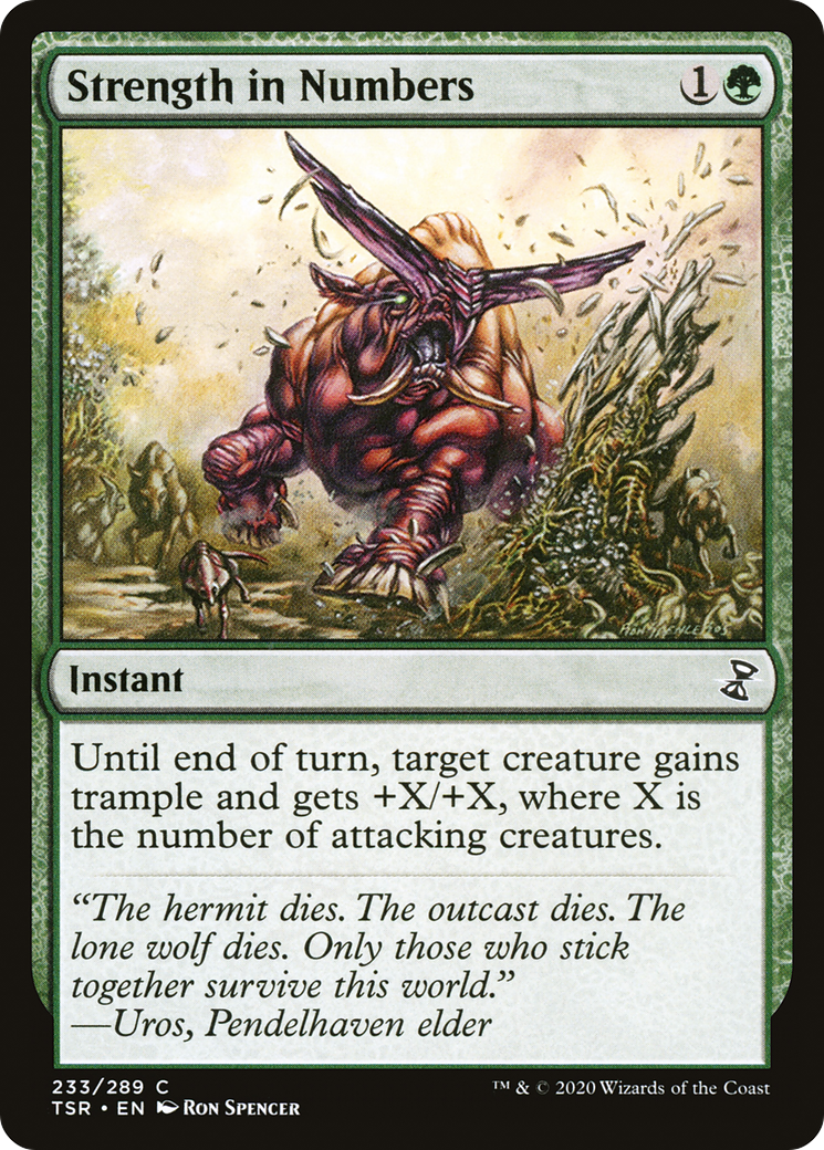 {C} Strength in Numbers [Time Spiral Remastered][TSR 233]