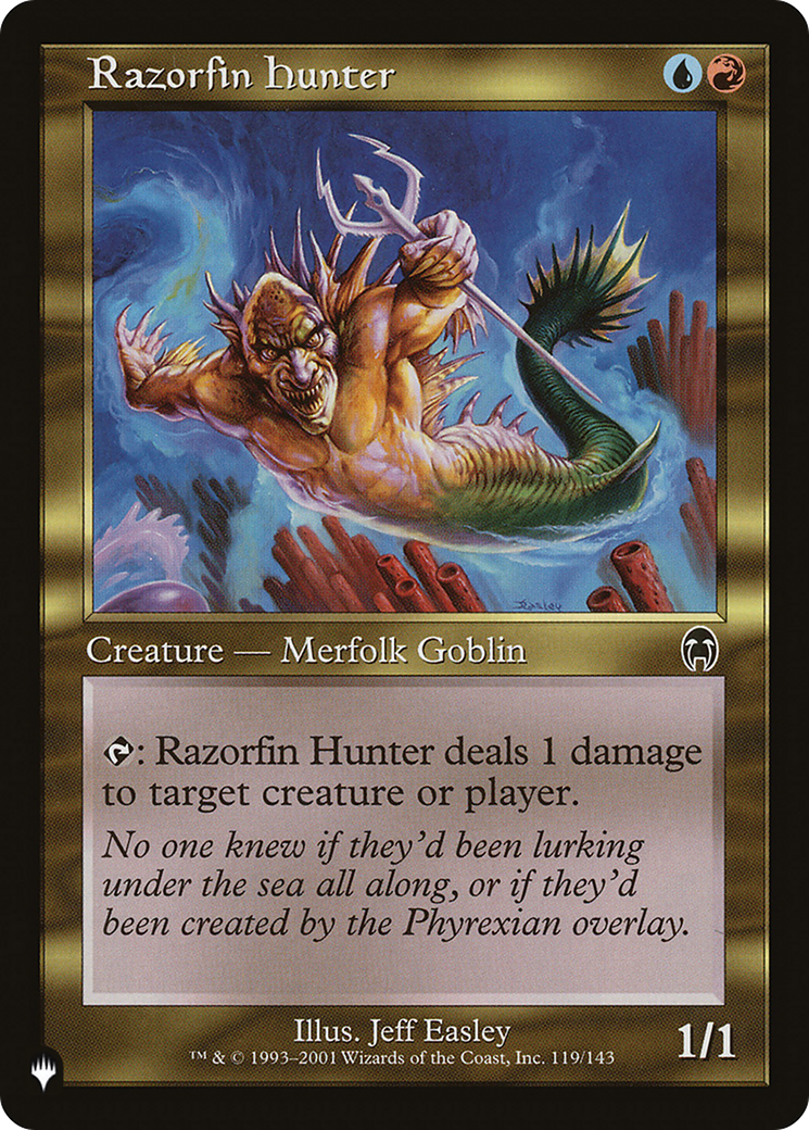 Razorfin Hunter [LIST 119/143]