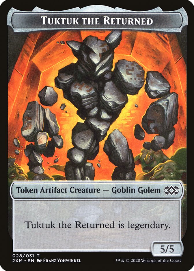 {T} Myr (007) // Treasure Double-sided Token [Double Masters Tokens][T2XM 005]