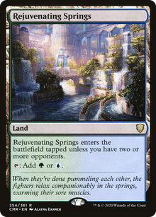 {R} Rejuvenating Springs [Commander Legends][CMR 354]