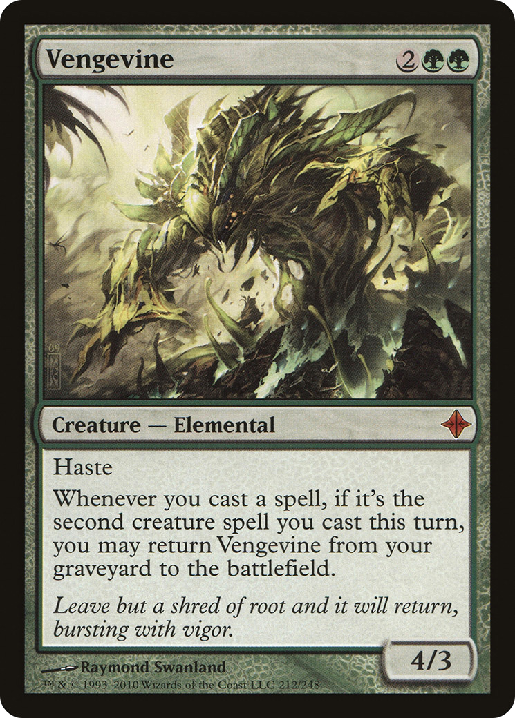 {R} Vengevine [Rise of the Eldrazi][ROE 212] - Misty Mountain Games