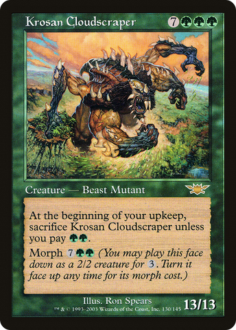 {R} Krosan Cloudscraper [Legions][LGN 130]