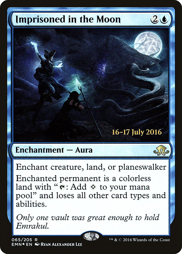 {R} Imprisoned in the Moon [Eldritch Moon Prerelease Promos][PR EMN 065]