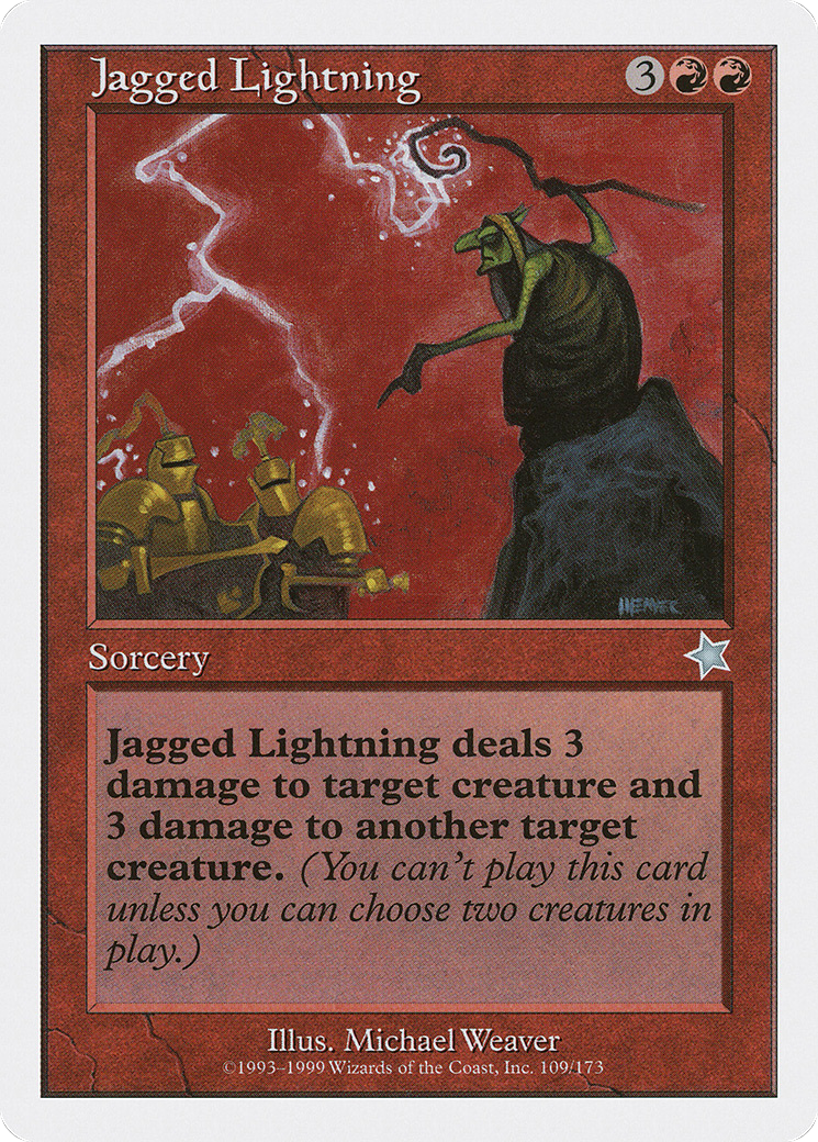 {C} Jagged Lightning [Starter 1999][S99 109]