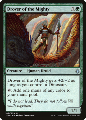 {C} Drover of the Mighty [Ixalan][XLN 187]
