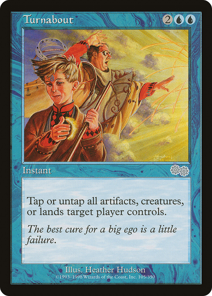 {C} Turnabout [Urza's Saga][USG 105] - Misty Mountain Games