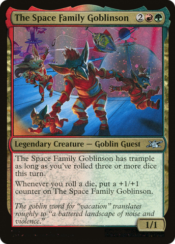 {C} The Space Family Goblinson (Galaxy Foil) [Unfinity][UNF 465]