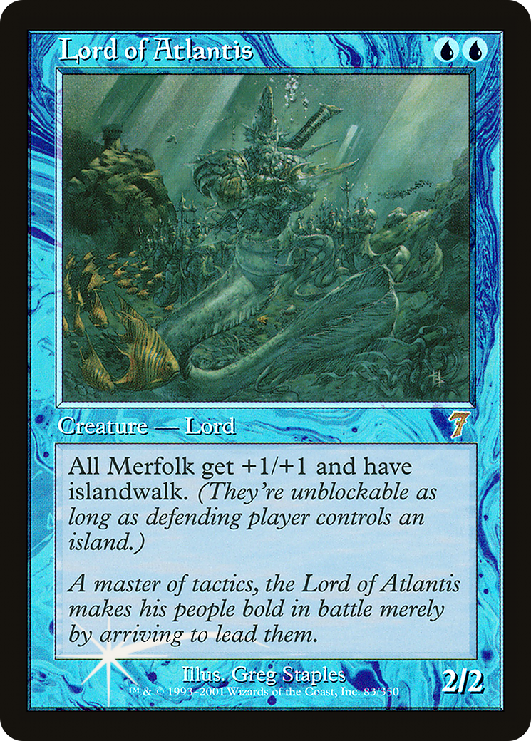 {R} Lord of Atlantis [Seventh Edition][7ED 083]