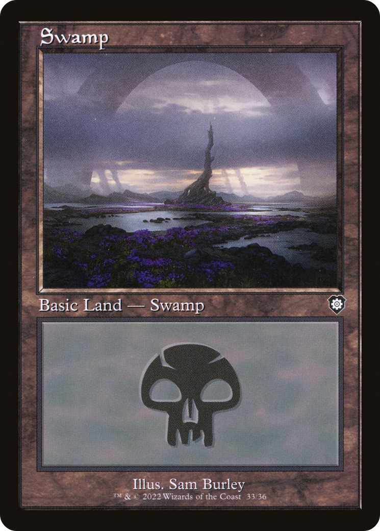 {B}[BRC 033] Swamp (033) (Retro) [The Brothers' War Commander]