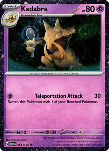 [PKM] Kadabra (064/165) (Cosmos Holo) [Miscellaneous Cards]