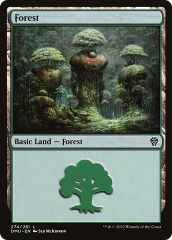{B}[DMU 274] Forest (274) [Dominaria United]