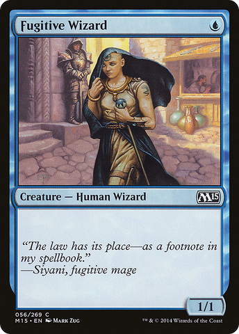 {C} Fugitive Wizard [Magic 2015][M15 056]