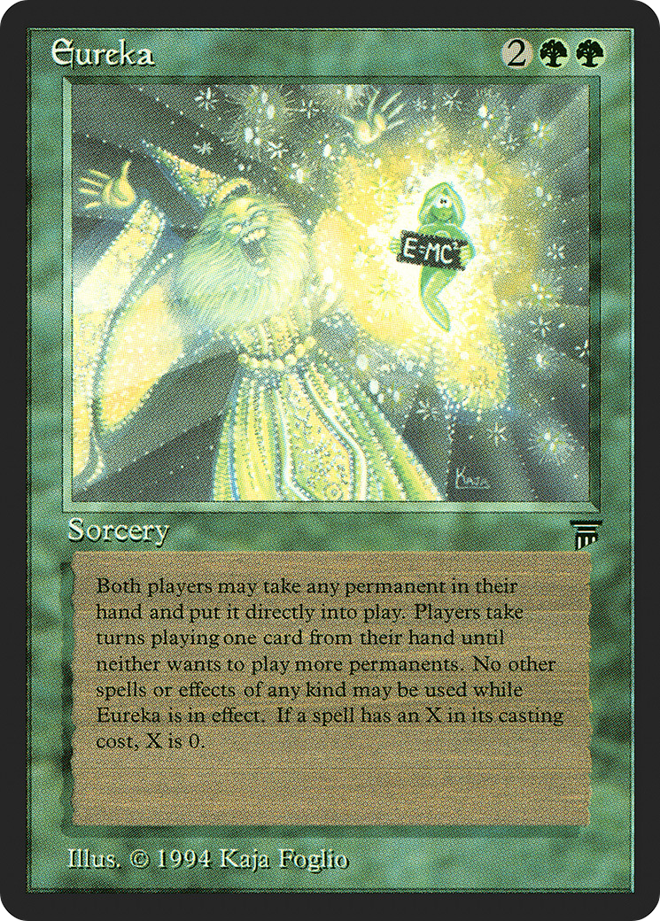 {R} Eureka [Legends][LEG 185]
