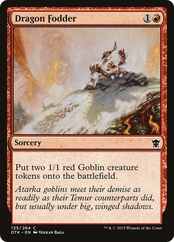 {C} Dragon Fodder [Dragons of Tarkir][DTK 135]