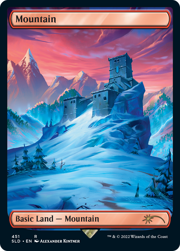 {B}[SLD 451] Mountain (451) [Secret Lair Drop Series]