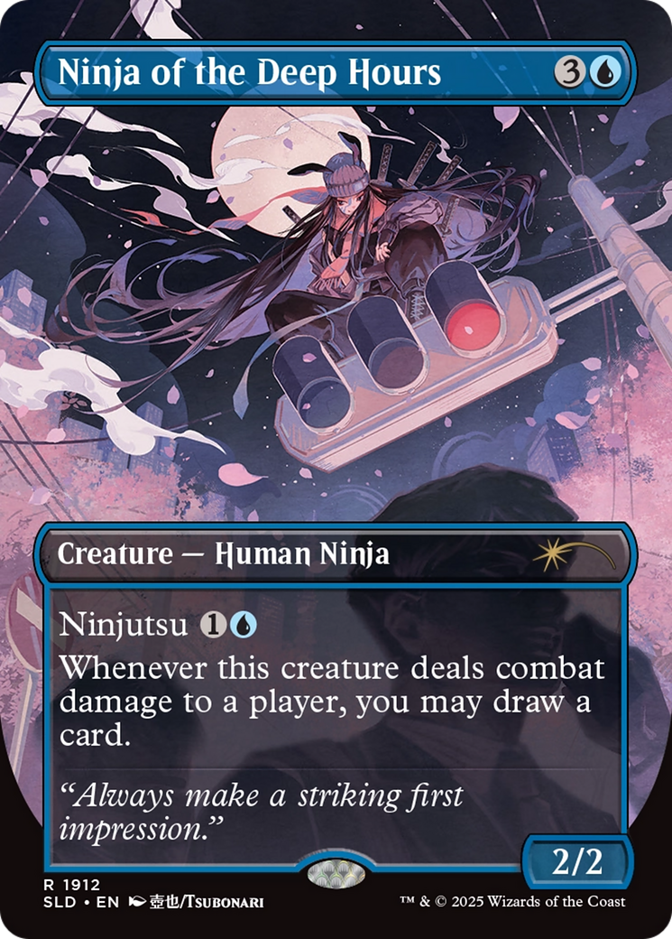 Ninja of the Deep Hours [SLD 1912]  (Borderless)