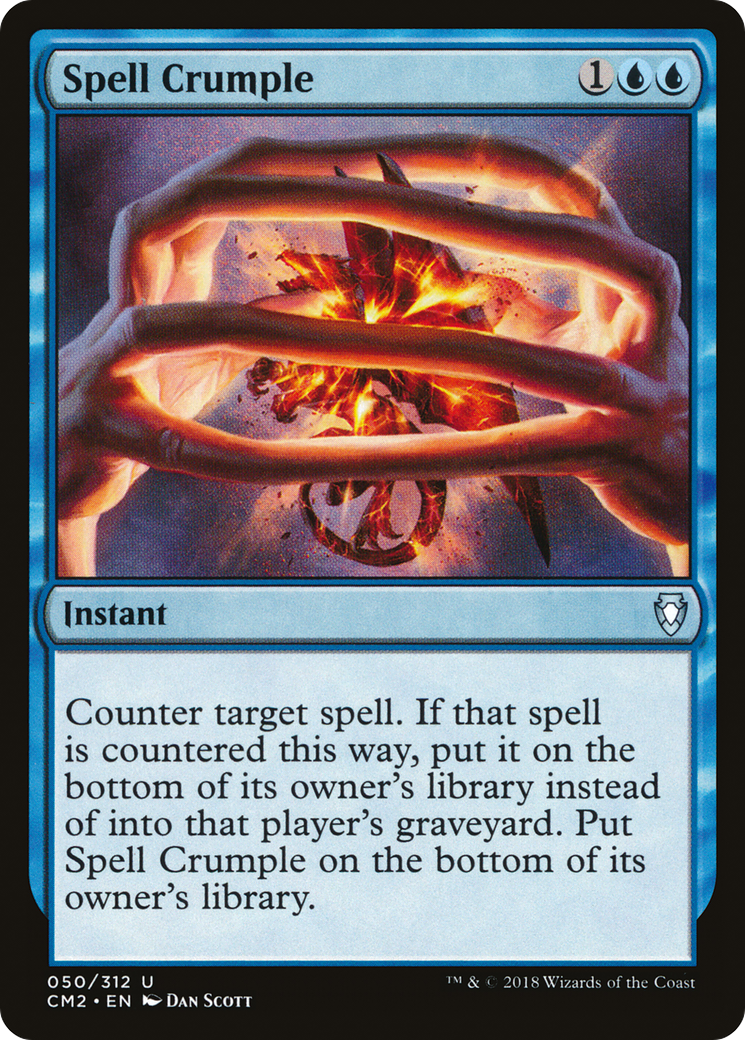 {C} Spell Crumple [Commander Anthology Volume II][CM2 050]