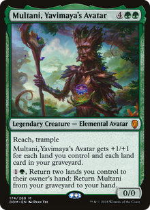 {R} Multani, Yavimaya's Avatar [Dominaria][DOM 174]