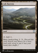 {C} Ash Barrens [Streets of New Capenna Commander][NCC 386]