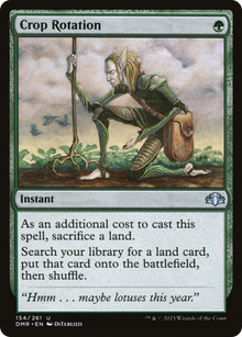 {C} Crop Rotation [Dominaria Remastered][DMR 154]