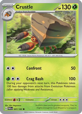 [PKM] Crustle (007/182) [Paradox Rift]
