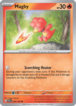 [PKM] Magby (019/182) [Paradox Rift]
