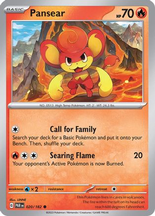 [PKM] Pansear (020/182) [Paradox Rift]