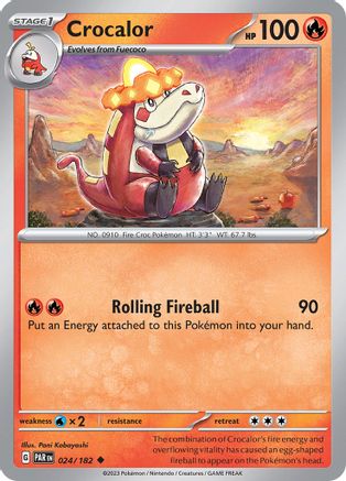 [PKM-C] Crocalor (024/182) [Paradox Rift]