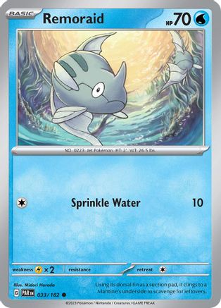 [PKM] Remoraid (033/182) [Paradox Rift]